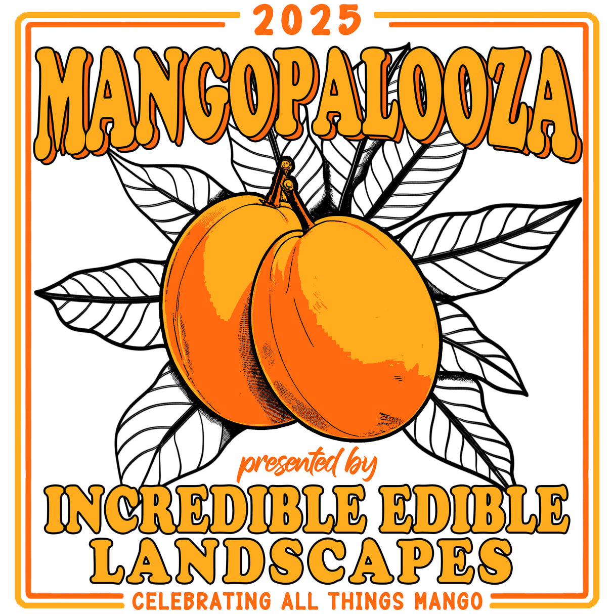 Mangopalooza 2025 TShirt