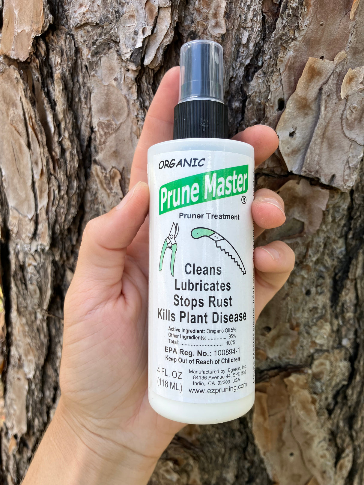 Prune Master - Organic Garden Tool Cleaner