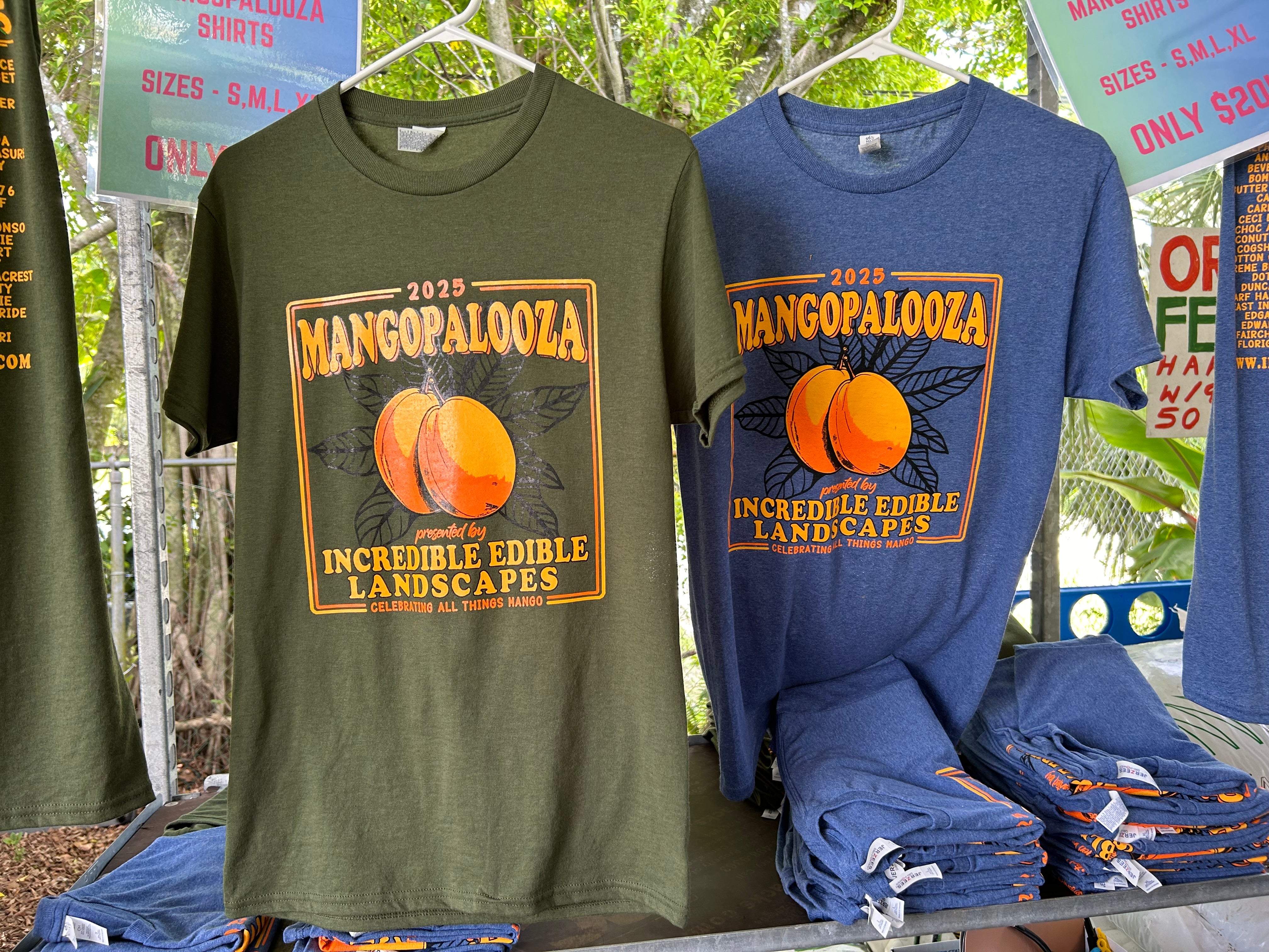 Mangopalooza 2025 TShirt – Incredible Edible Landscapes
